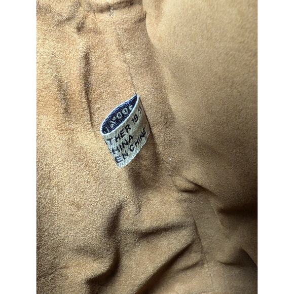 Patricia Nash Purse Brown Leather Meldola Dome Satchel with Scarf Dust Bag - Picture 16 of 16